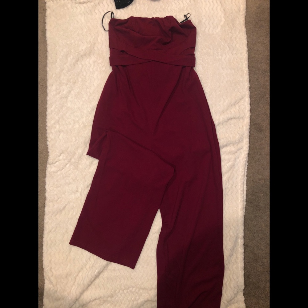 Strapless Jumpsuit